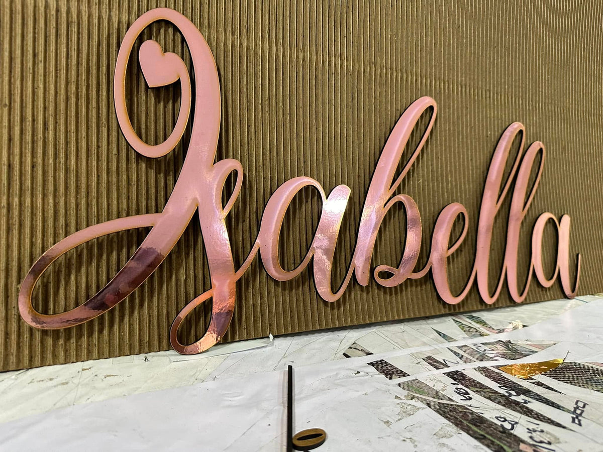 NOMBRE DORADO PERSONALIZADOS