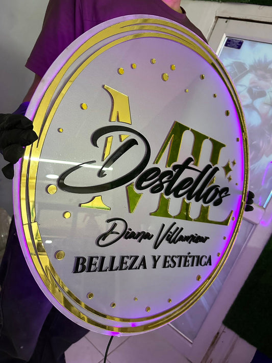 LOGOS EN ACRILICOS